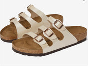 Women's Florida Sandal - Narrow In Graceful Pearl White