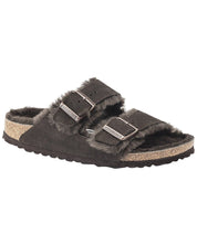 Birkenstock Arizona Shearling Suede Sandal