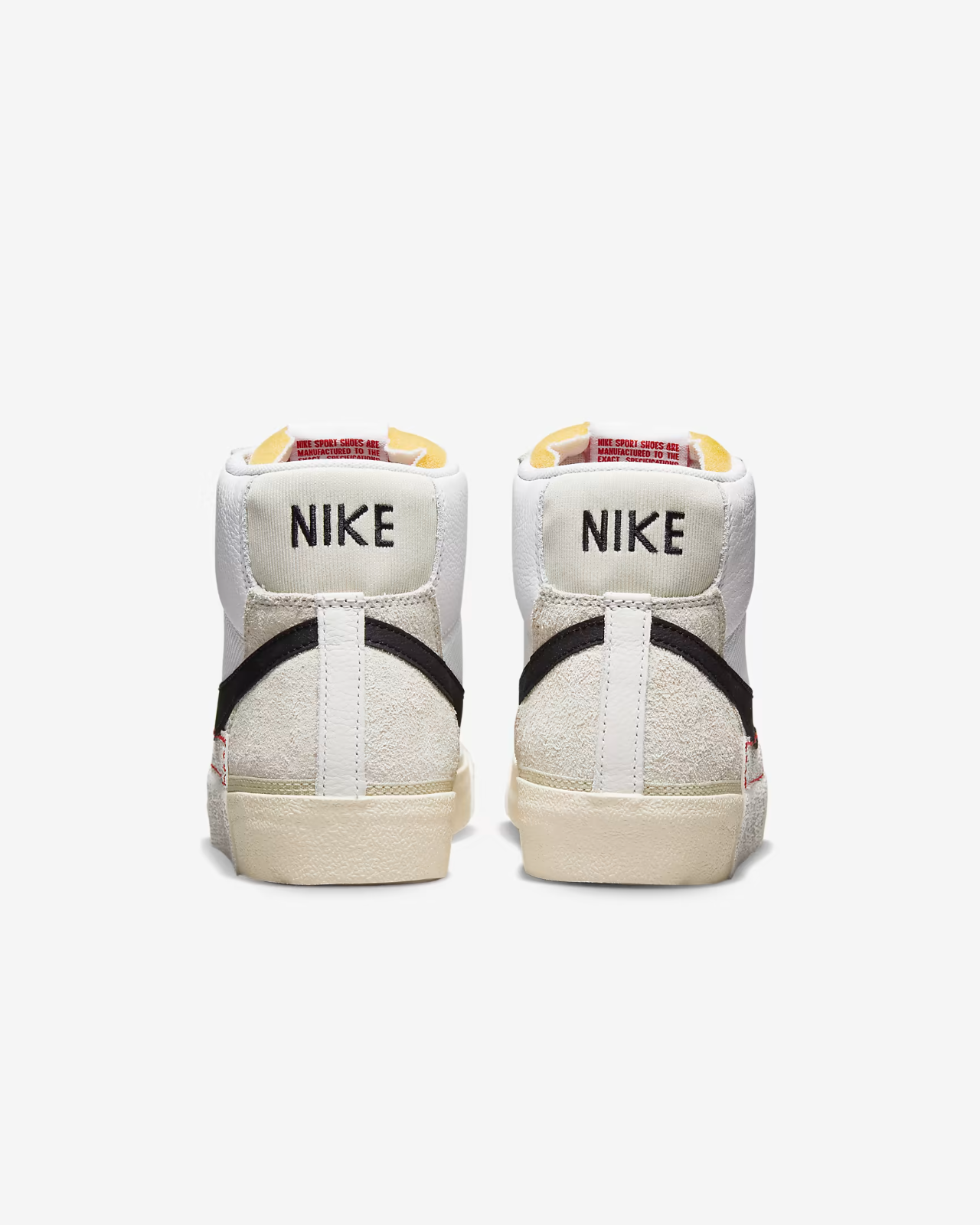 Men's Nike Blazer Mid Pro Club DQ7673-100 Sneakers White Bone Leather Casual Shoes