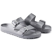 Women's Arizona Essentials Smaller Buckle Eva Slip-Ons In Silver