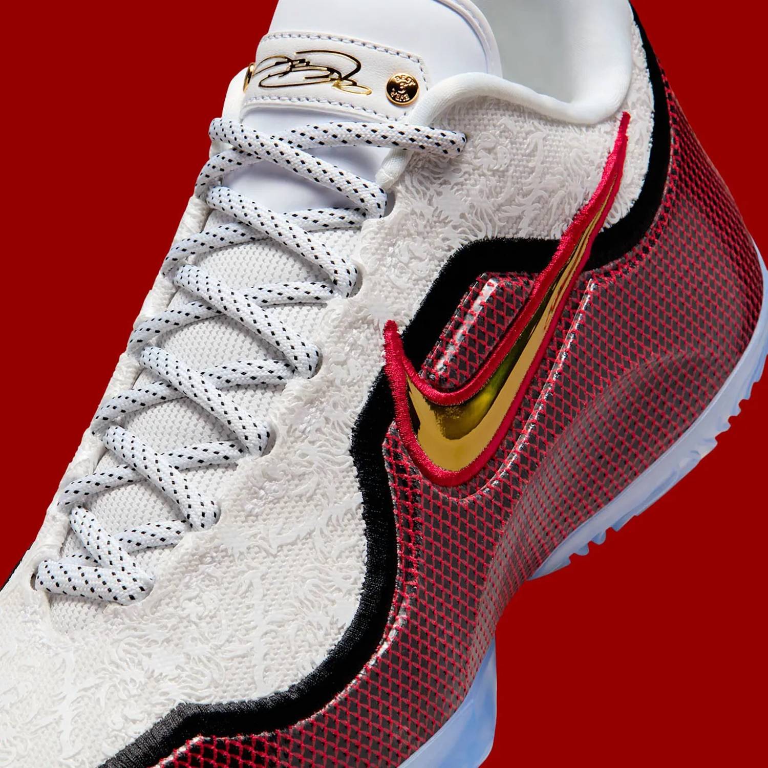 Men's Lebron Xxiii Grand Opening Shoe In White/red