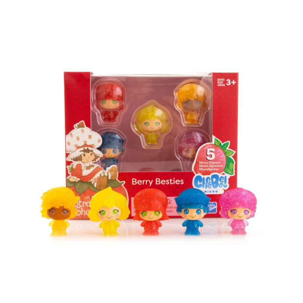 5pc Strawberry Shortcake CheeBee Berry Besties SDCC Exclusive Micro Figures