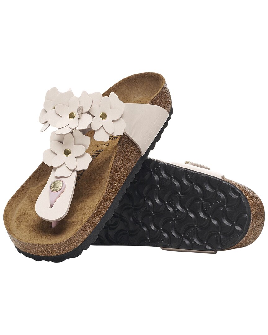 Birkenstock Gizeh Flowers Leather Thong Sandal