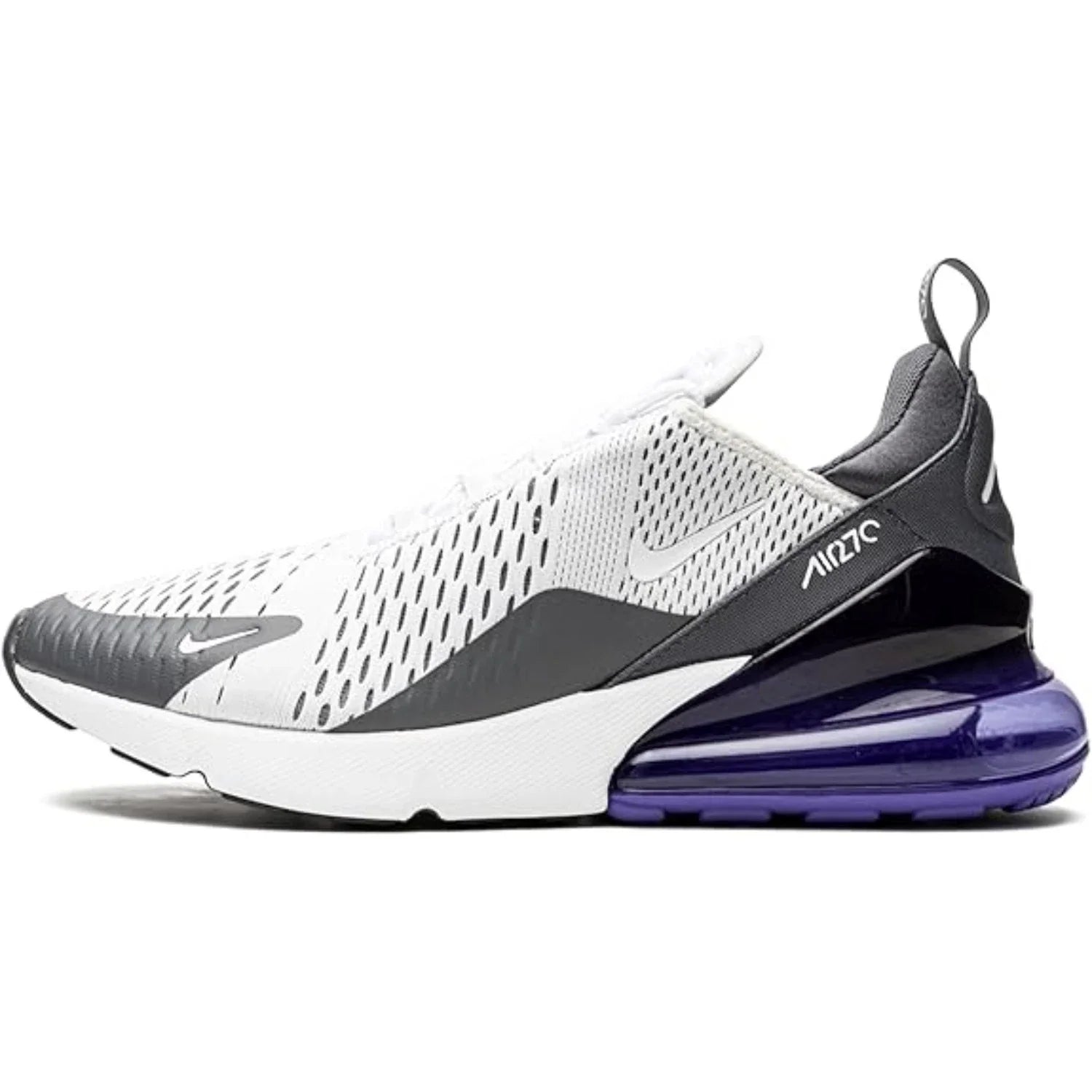 Nike Air Max 270 AH8050-107 Sneakers Men's White Black Lifestyle Shoes MEW762