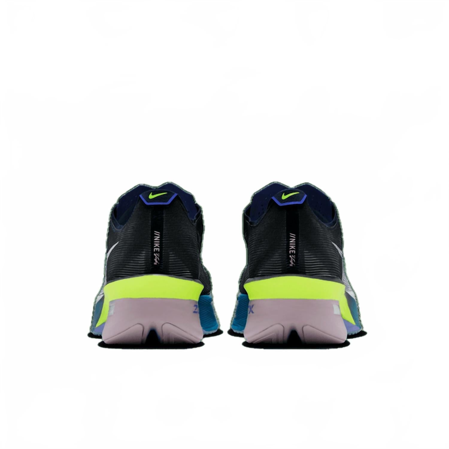 Men's Vaporfly 4 Shoes In Obsidian/white/persian Violet