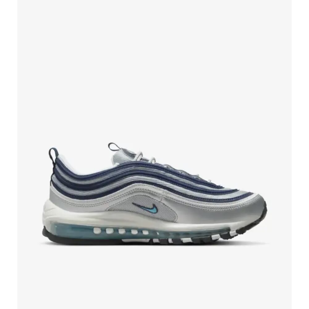 Nike Air Max 97 OG Metallic Silver/Chlorine Blue  DQ9131-001 Women's