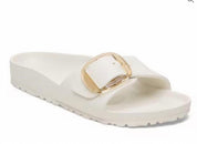 Women's Madrid Big Buckle Eva 1029633 Sandal In Egg Shell