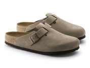 Women's Boston Soft Footbed Clogs In Taupe