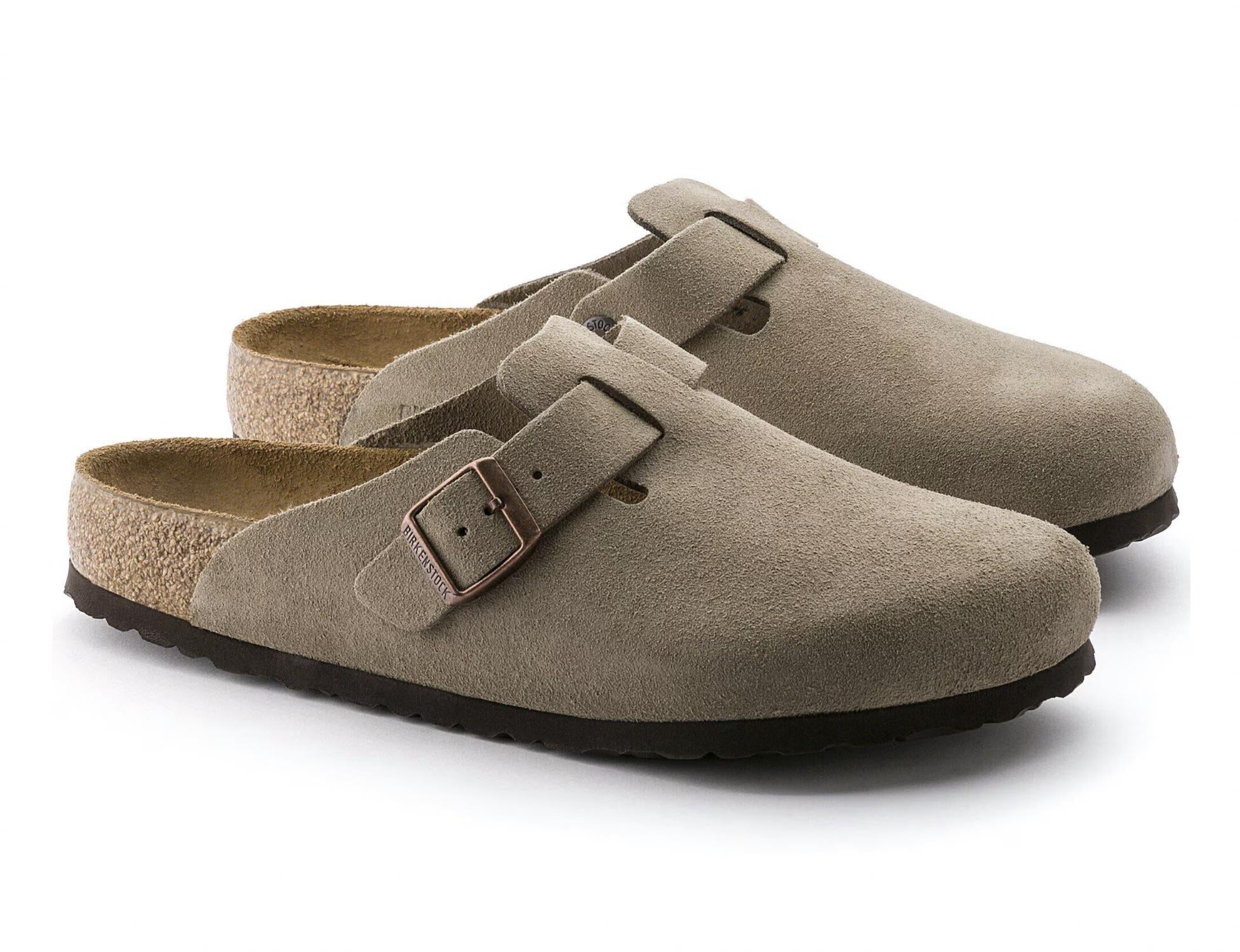 Women's Boston Soft Footbed Clogs In Taupe