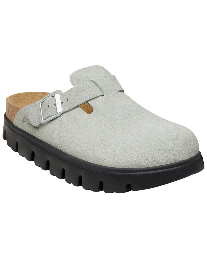 Birkenstock Boston Chunky Suede Sandal