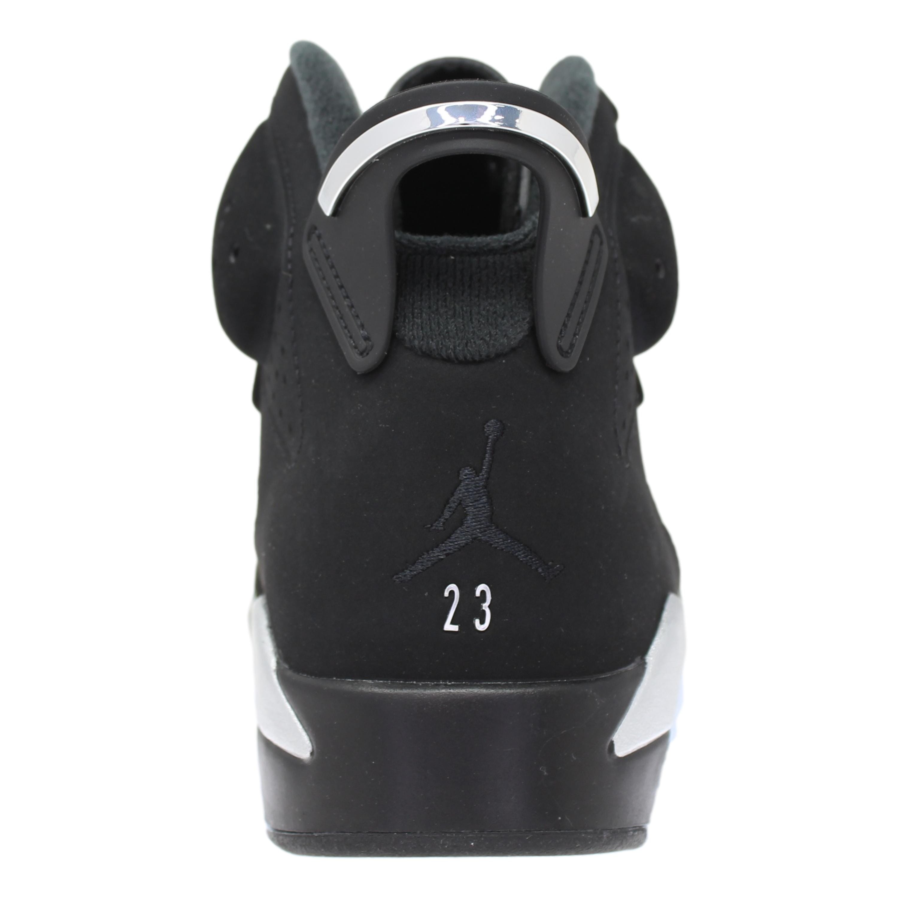 Nike Air Jordan 6 Retro Black/Metallic Silver-Black  DX2836-001 Men's