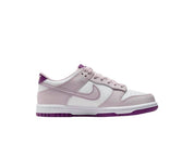 Kids Dunk Low Shoes In White/viotech-Platinum Violet