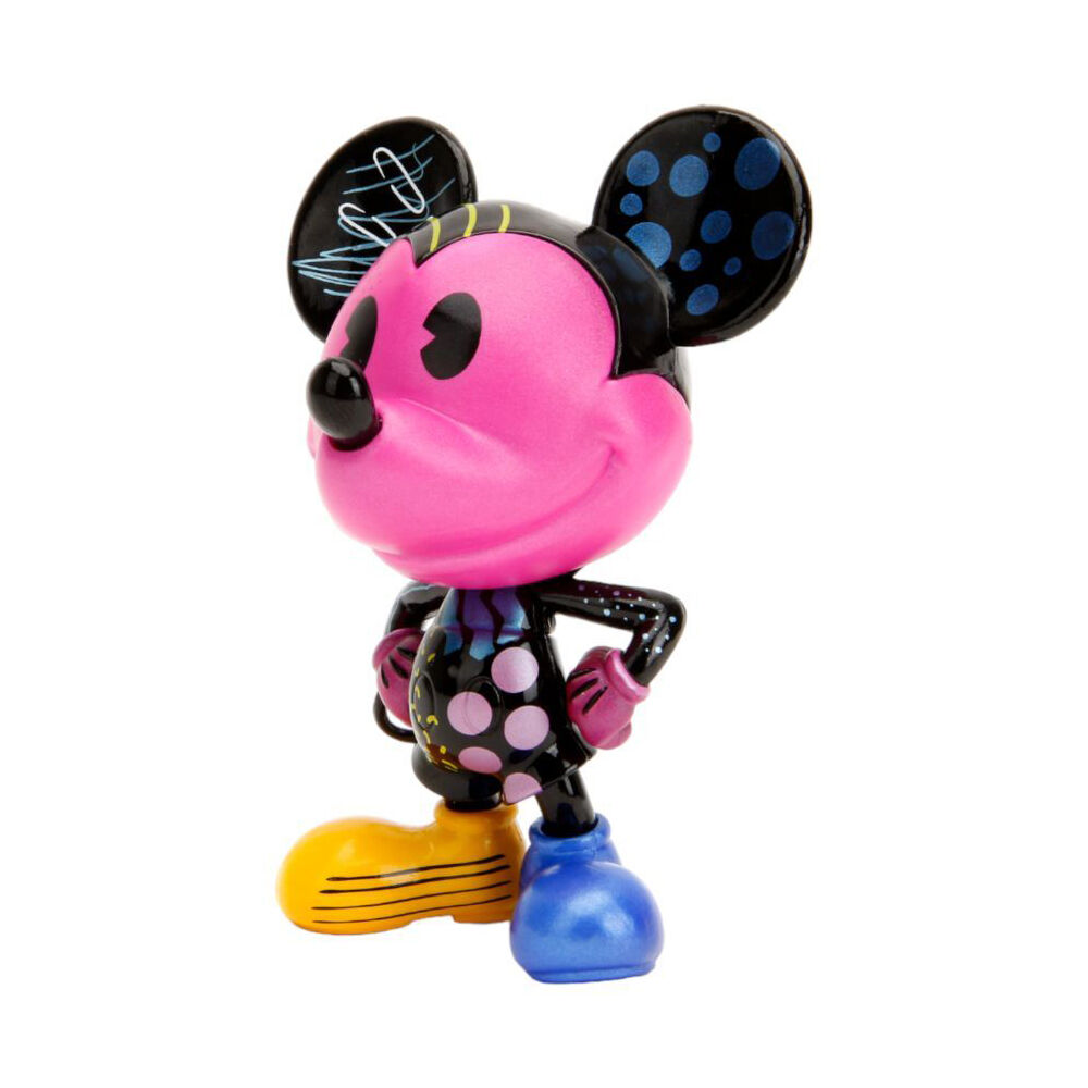 2pc Disney Mickey & Minnie Next Level Collector MetalFig Figure Toy 10x10cm
