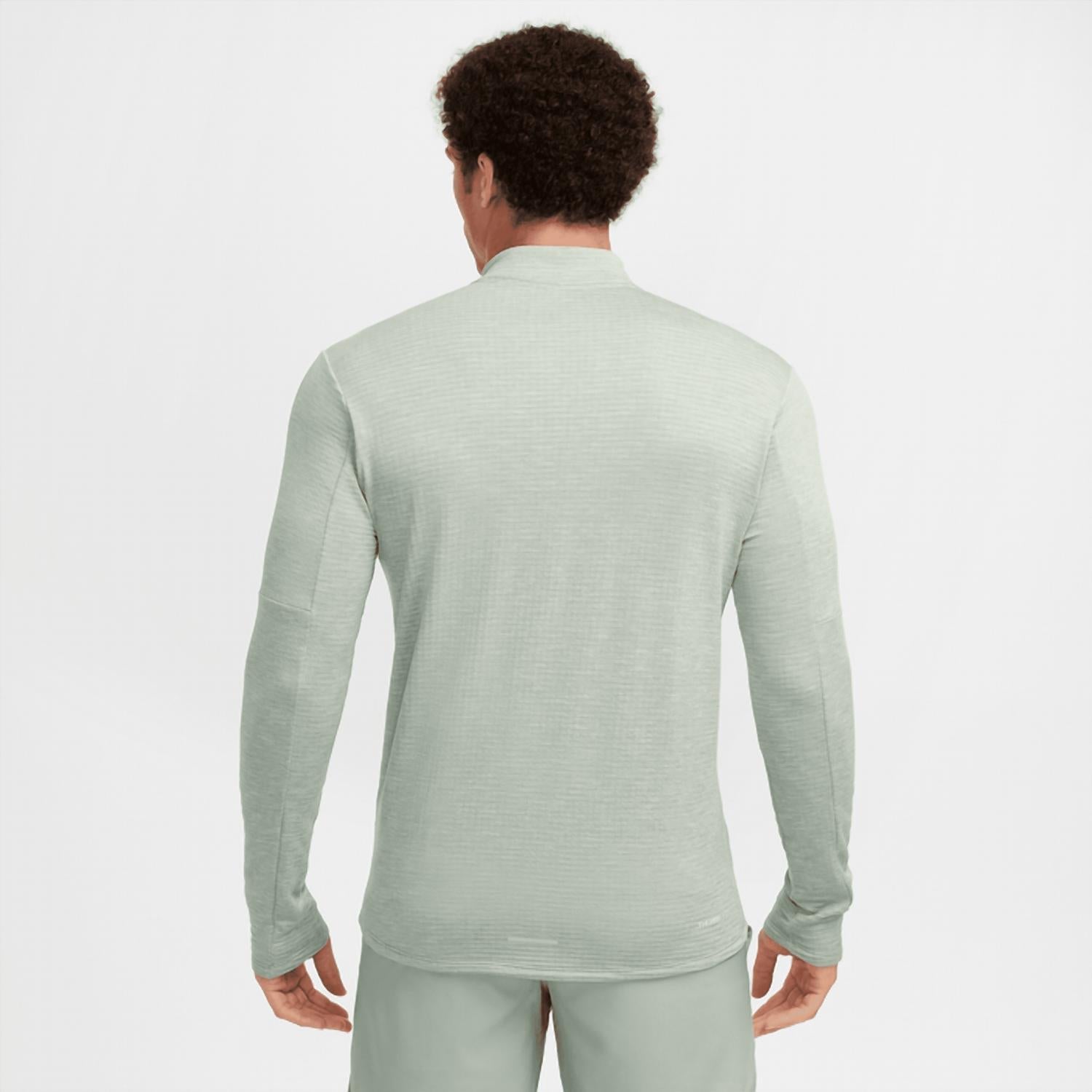 Men's Sphere Element Therma-Fit Water Repellent Half Zip In Jade Horizon / Reflective Silver