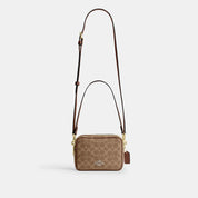 Coach Outlet Mini Carey Crossbody Bag In Signature Canvas