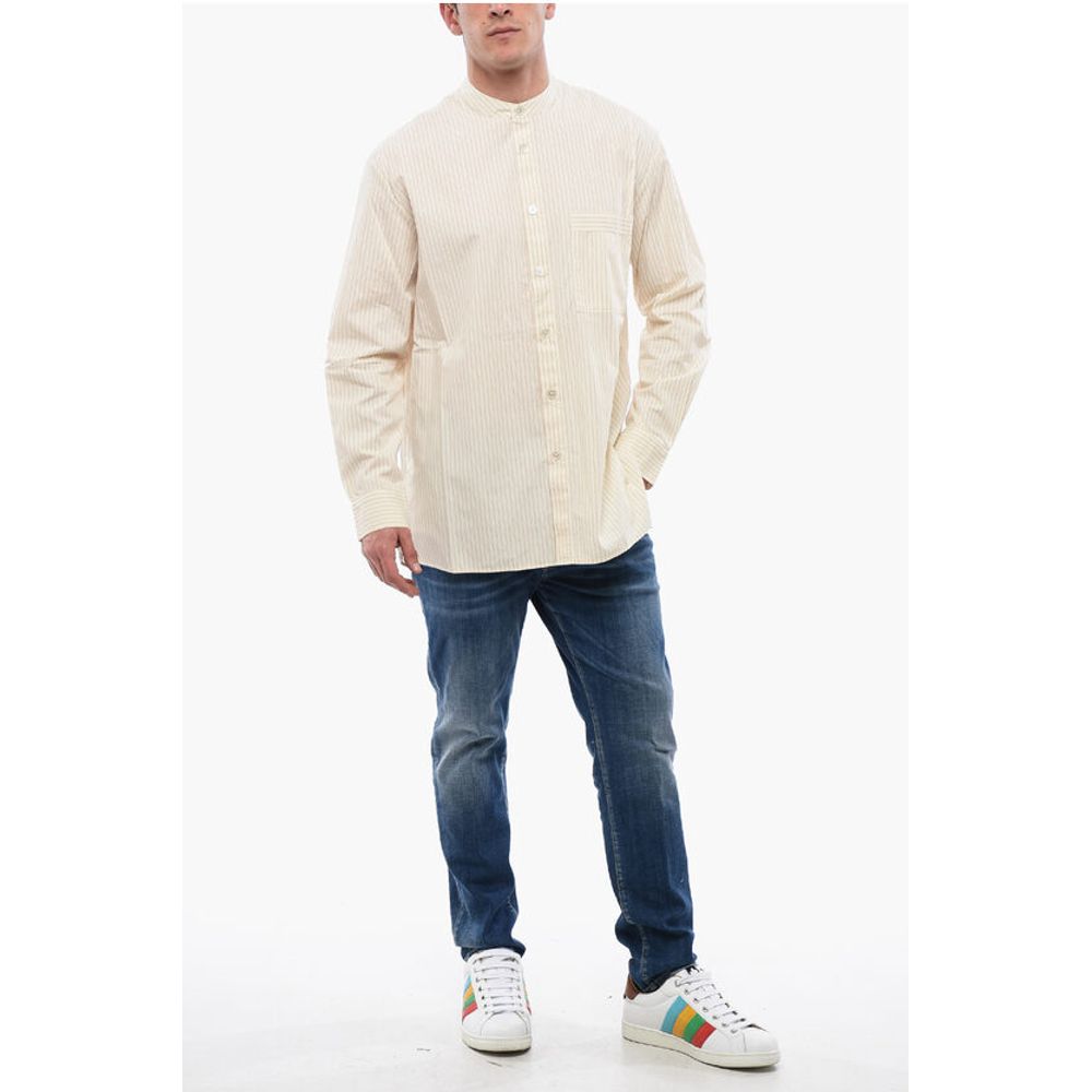 Birkenstock TEKLA Cotton Poplin Striped Men's Shirt