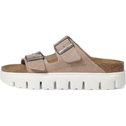 Women's Birkenstock Arizona 1024950 Sandal Warm Sand Suede Platform GAL252