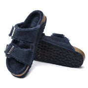 Women's Arizona Fur Shearling Sandal In Midnight