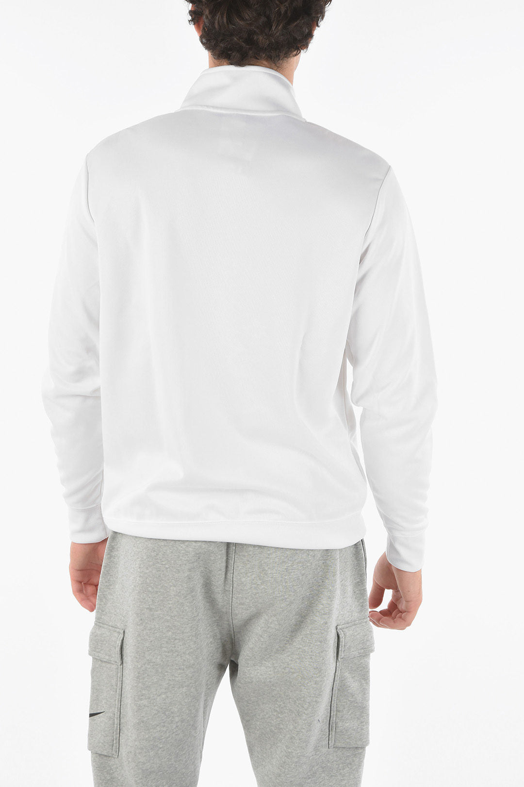 Nike Logoed side Band Mock Neck Sweatshirt