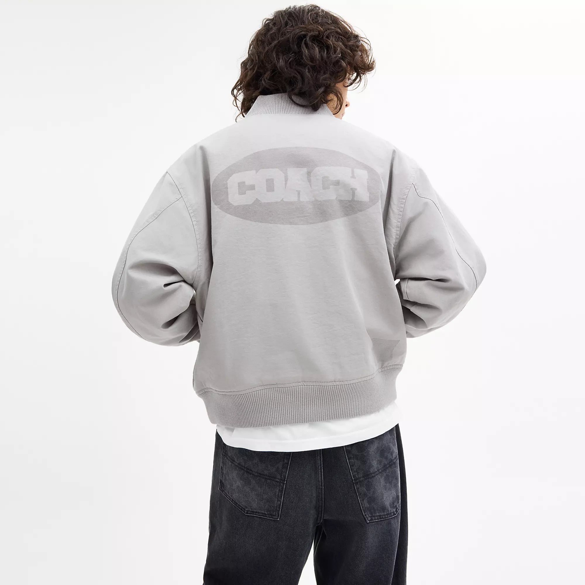 Coach Outlet Canvas Varsity Jacket