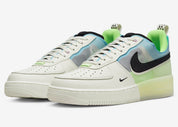 Men's Nike Air Force 1 React DM0573-101 Sail Barely Volt Lifestyle Shoes