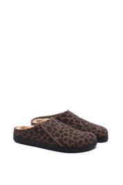 Women's Zermatt Shearling Clogs In Leopard