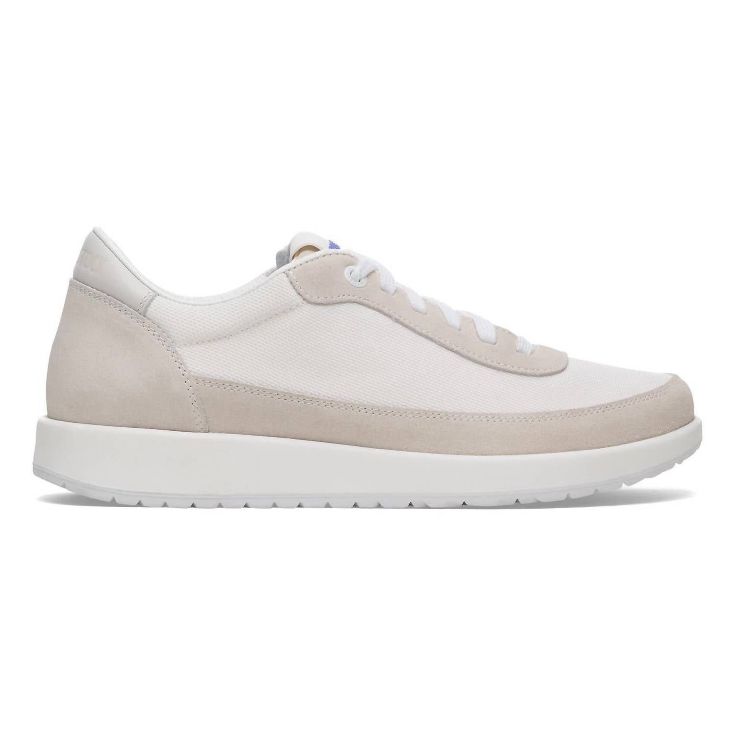 Unisex Honnef City Lace Up Sneakers In Antique White