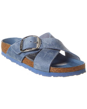 Birkenstock Siena Big Buckle Narrow Fit Leather Sandal