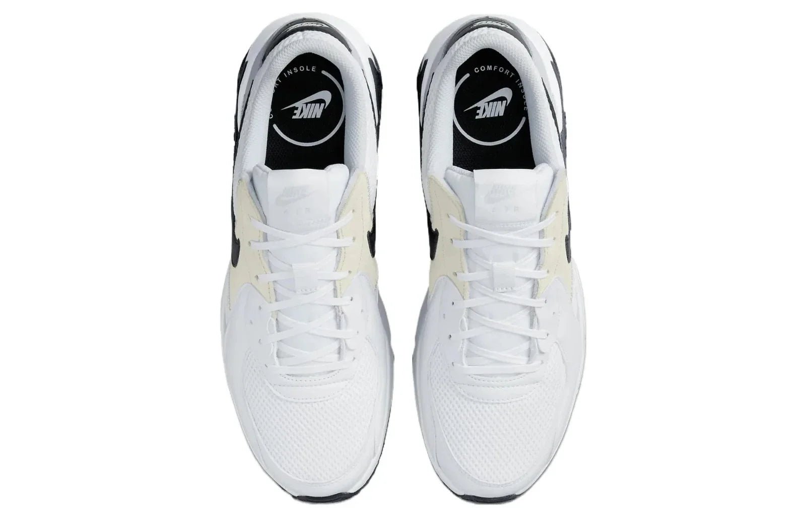 Men's Nike Air Max Excee FN7304-100 Sneaker White Black Lifestyle Shoes ZAP665