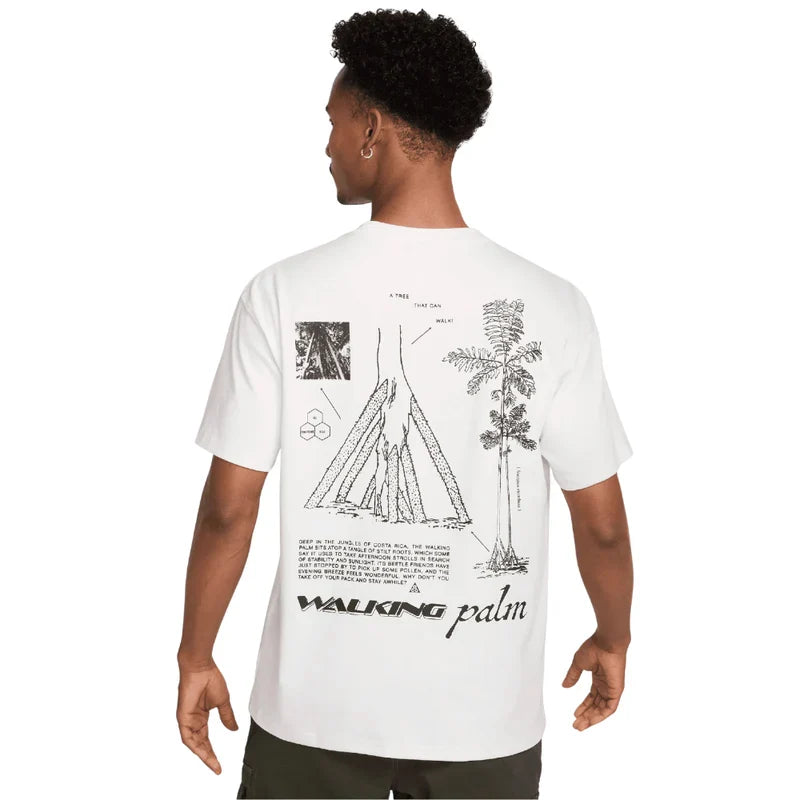 Men's Nike ACG Walking Tree Dri Fit T-Shirt White HJ0796-121