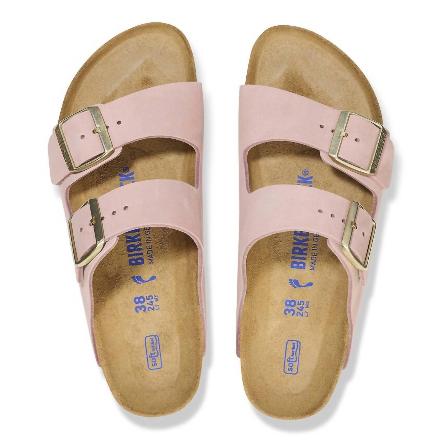 Women's Arizona Soft Sandal In Soft Pink