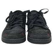 Nike Air Jordan 1 Low SE Craft Sneakers in Black Leather
