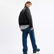 Coach Outlet Leather Varsity Jacket