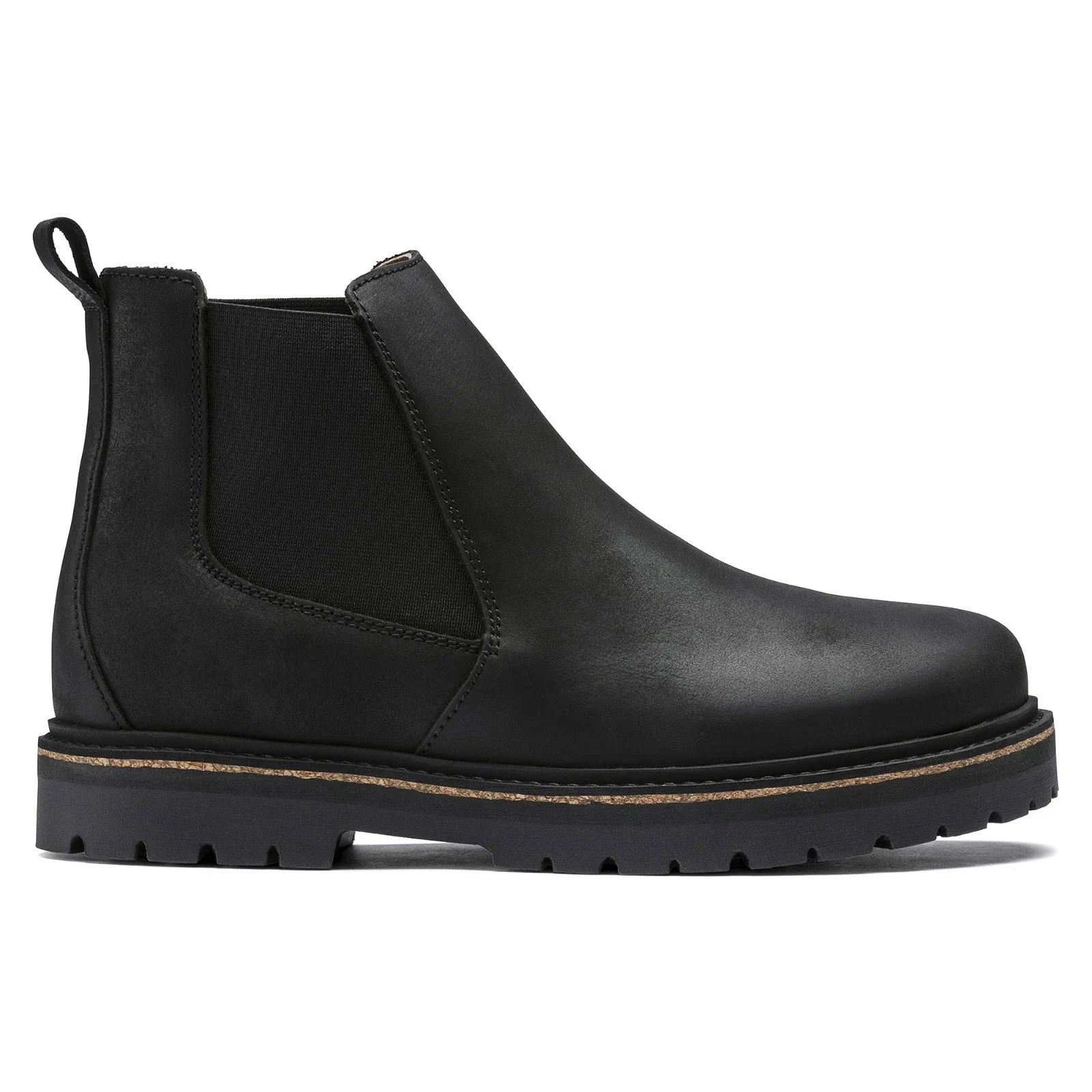 Birkenstock Stalon Ii 1017318 Boots 5-Black Leather Chelsea JZZ1117