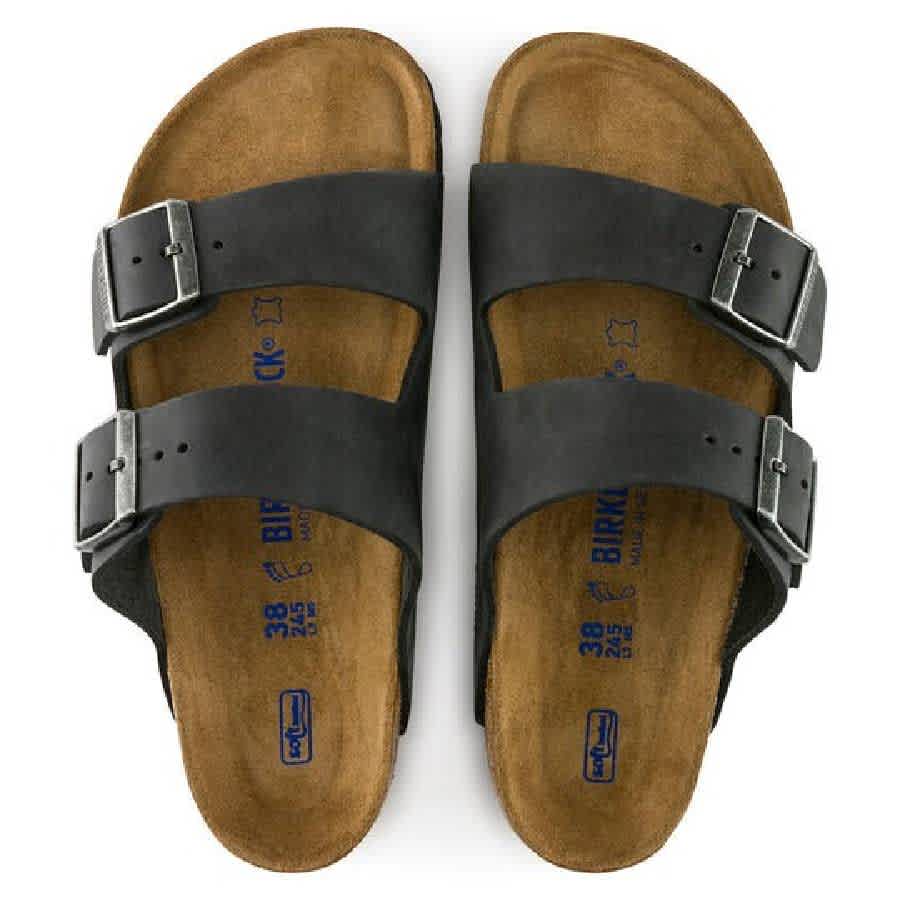 Birkenstock Arizona Soft Footbed Leather Sandals