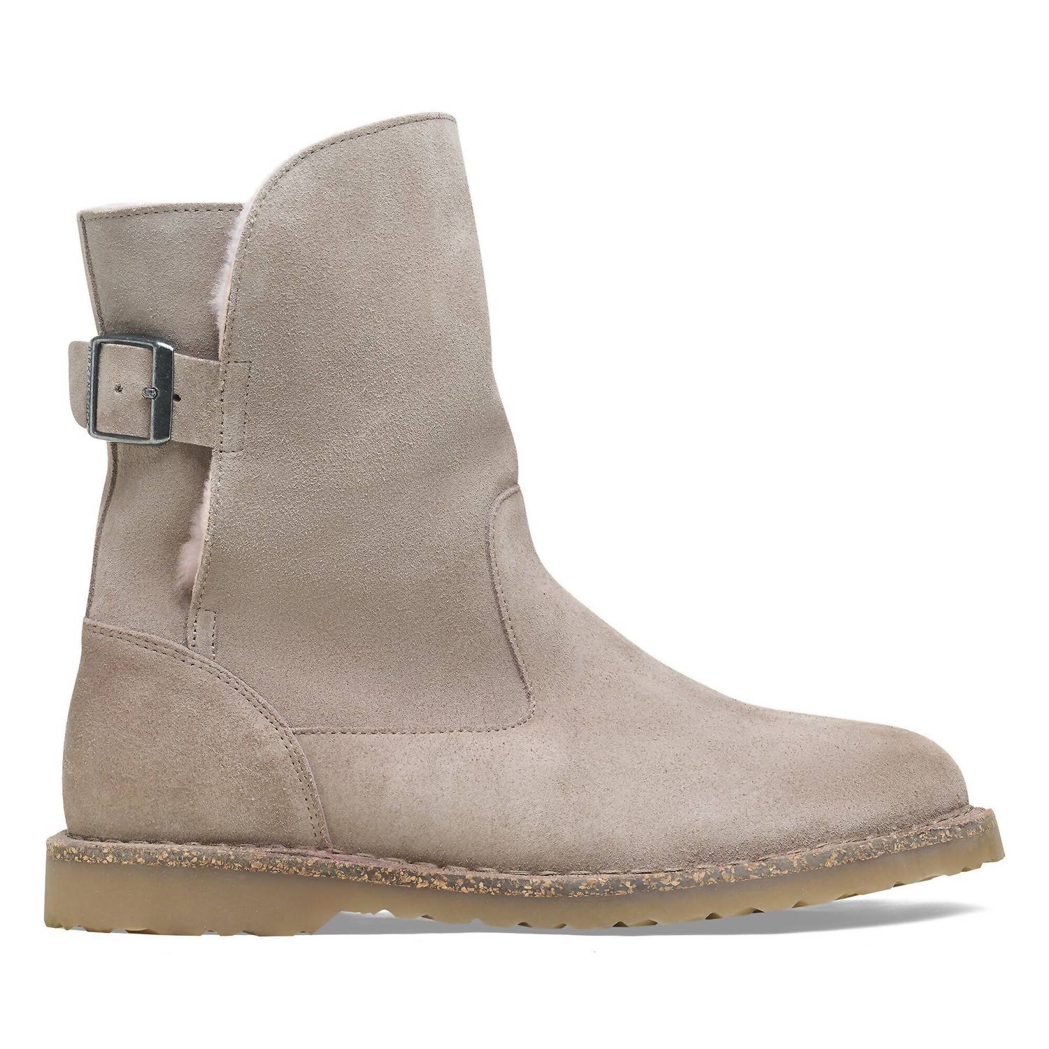 Women's Uppsala Shearling Ankle Boots In Gray Taupe