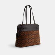 Coach Outlet Easton Tote Bag In Signature Chenille