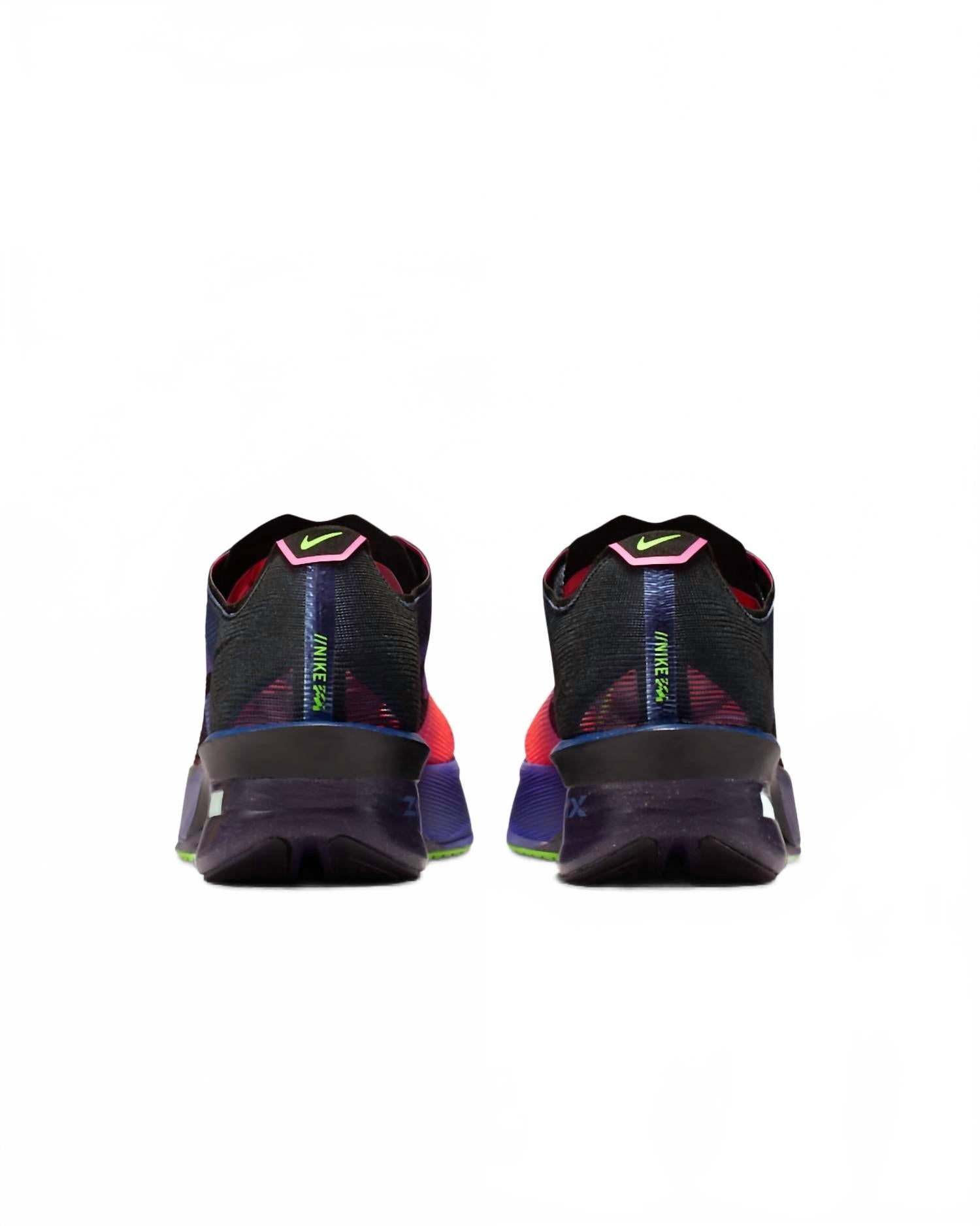Men's Vaporfly 4 Glam Shoes In Dark Obsidian/black/purple Dynasty