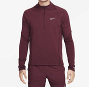 Men's Element Repel Therma-Fit 1/2-Zip Running Top In 681 - Night Maroon