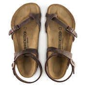 Women's Yara Oiled Leather Sandals In Habana Brown
