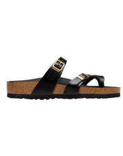 Mayari Women’s Black Leather Sandals