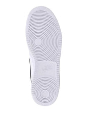 Men's Court Vision Mid Next Nature Shoes In White/black/white
