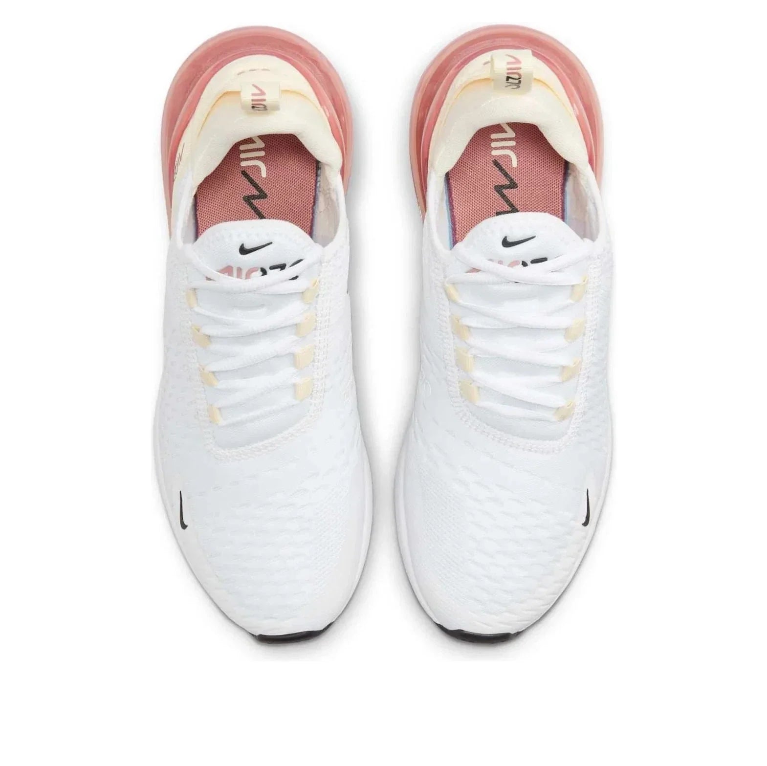 Women's Nike Air Max 270 AH6789-123 Sneaker White Lifestyle Shoes DWA3439
