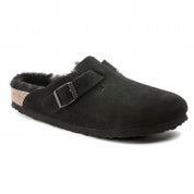 Women's Boston Shearling Clog - Regular Width In Black