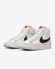 Men's Nike Blazer Mid Pro Club DQ7673-100 Sneakers White Bone Leather Casual Shoes