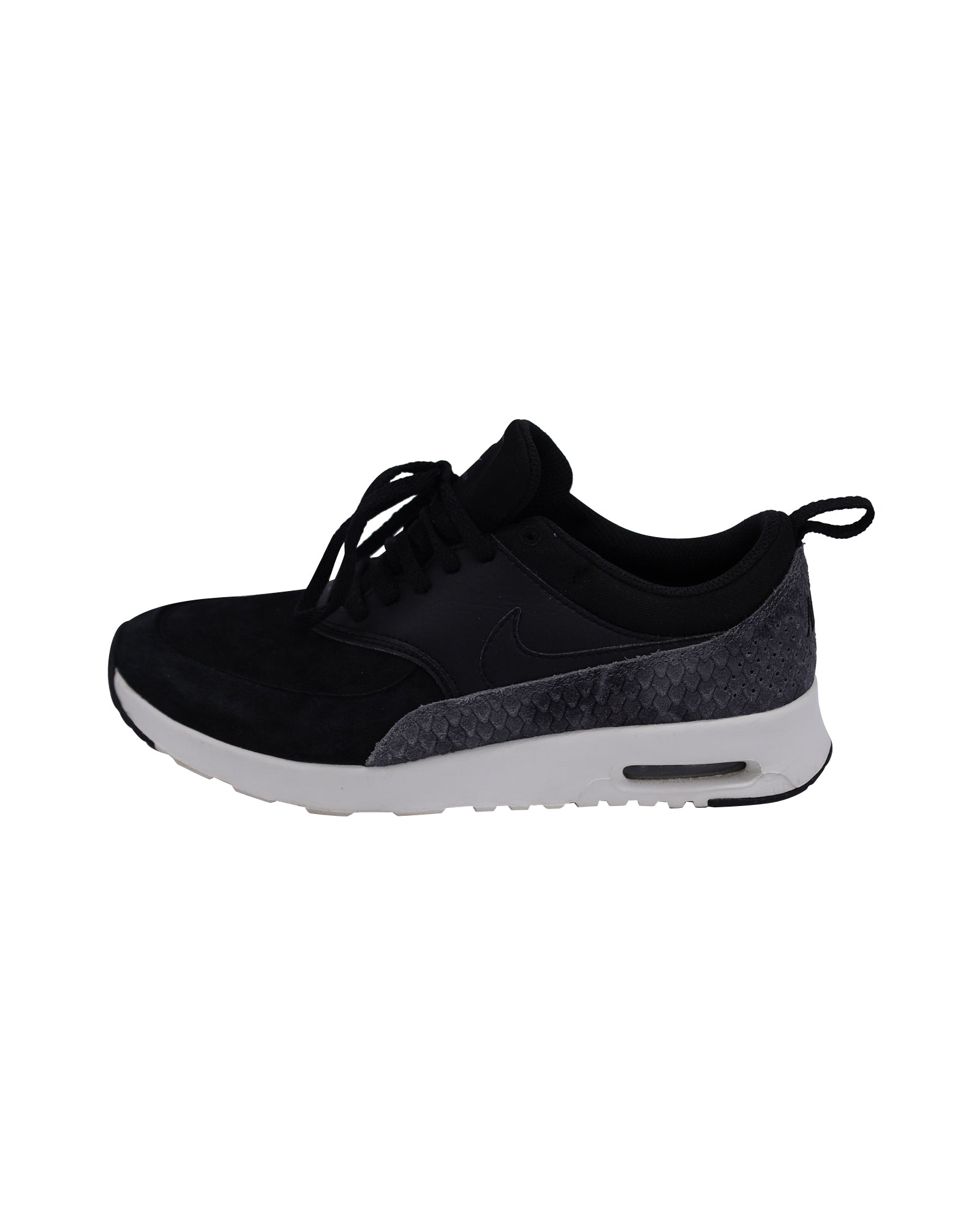 Nike Air Max Thea Sneakers in Black Leather