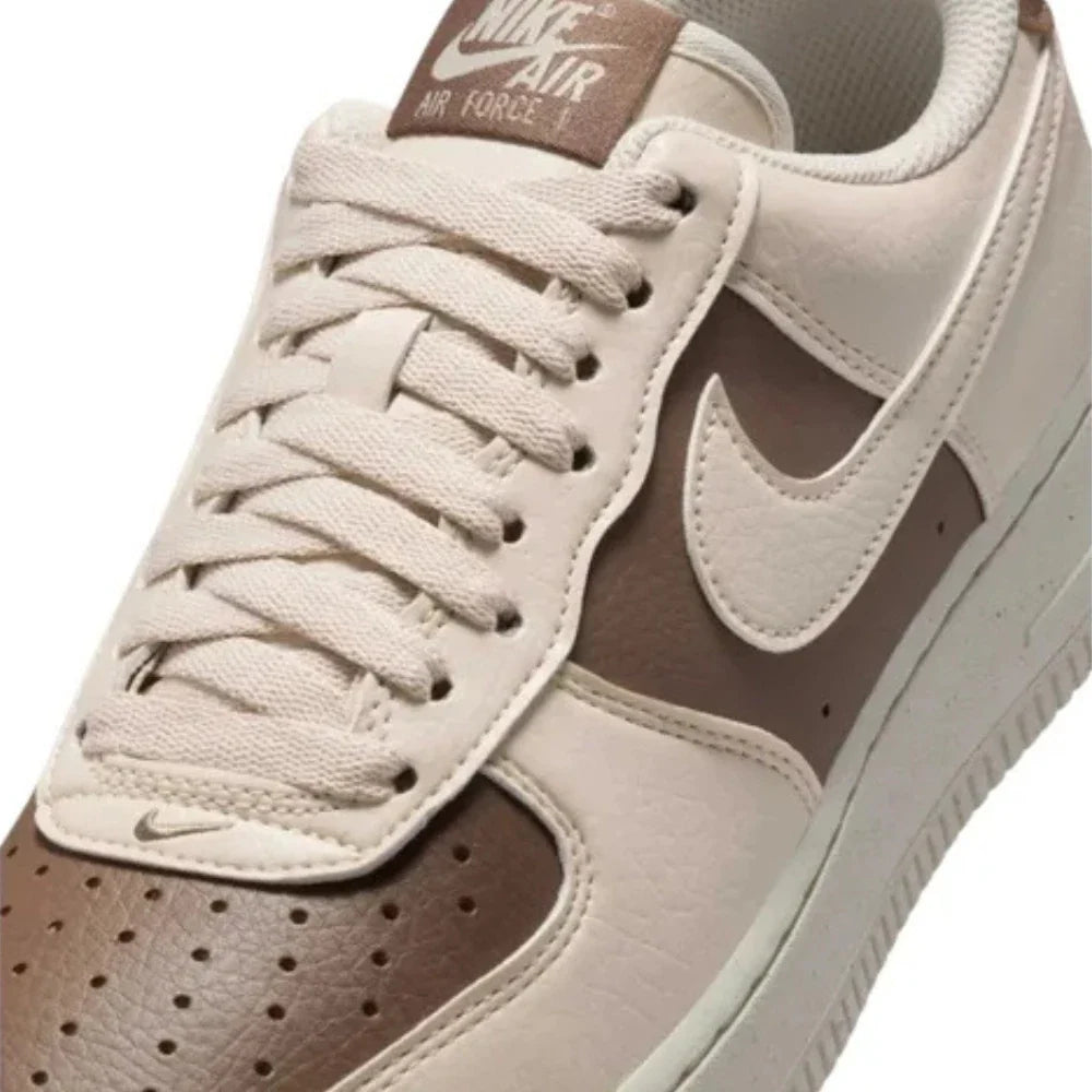 Nike Air Force 1 '07 IH0585-200 Sneaker Womens Mink Brown Lifestyle Shoes TF9405