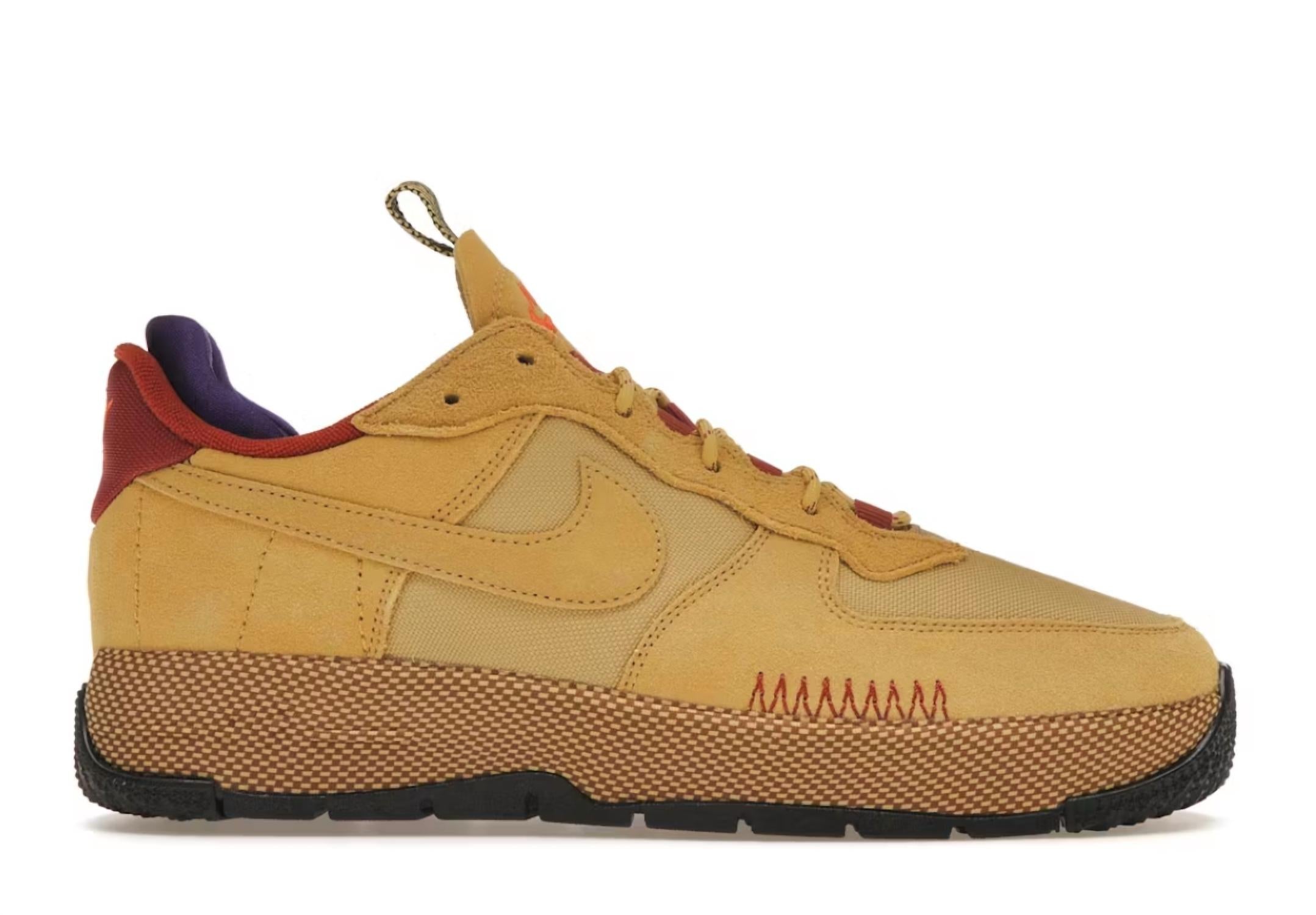 Women's Air Force 1 Wild Sneakers In Wheat Gold/rugged Orage