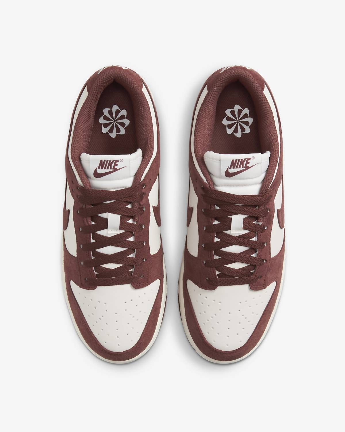 Women's Dunk Low Sneaker In Light Orewood Brown/rugged Orange-Sundial