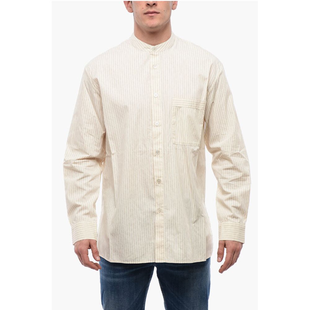 Birkenstock TEKLA Cotton Poplin Striped Men's Shirt